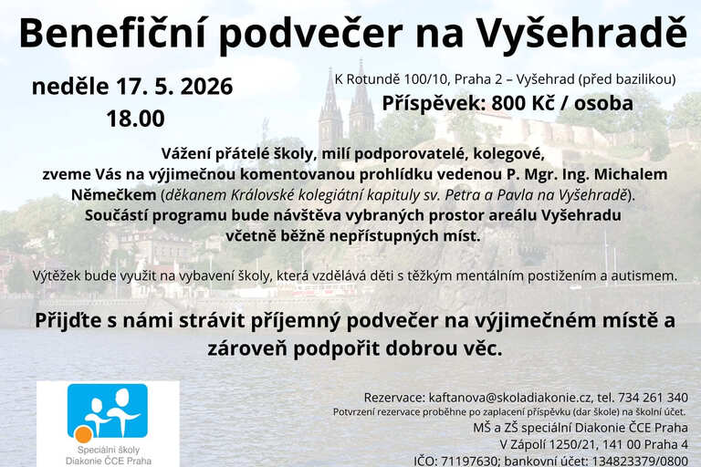 Benefiční podvečer na Vyšehradě